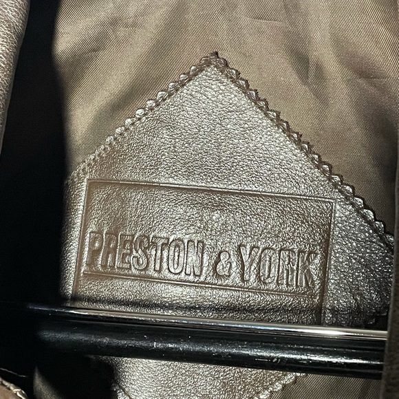 Preston & York Genuine Leather/Lambskin Jacket L - Picture 6 of 12